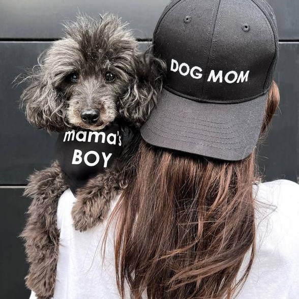 Бандана «mama's BOY» и кепка DOG MOM